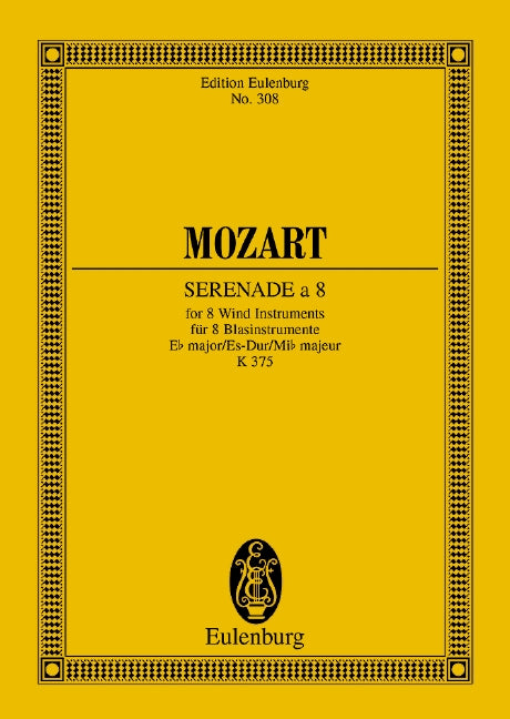 Serenade a 8 E flat major KV 375 - Mozart, Wolfgang Amadeus