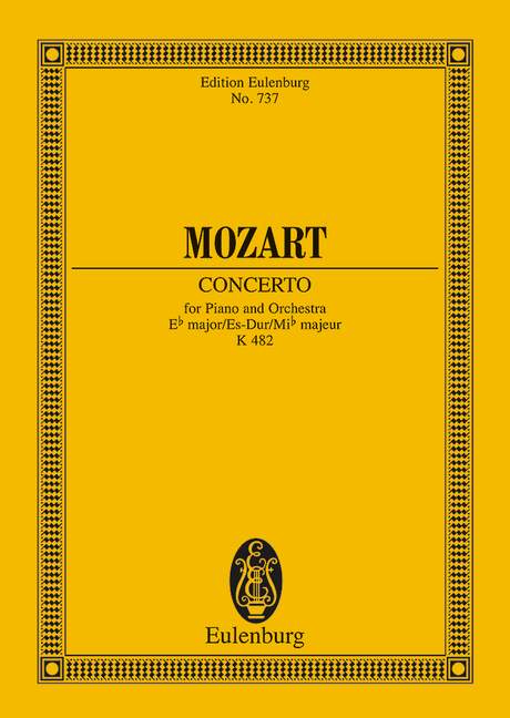 Concerto No. 22 Eb major KV 482 - Mozart, Wolfgang Amadeus