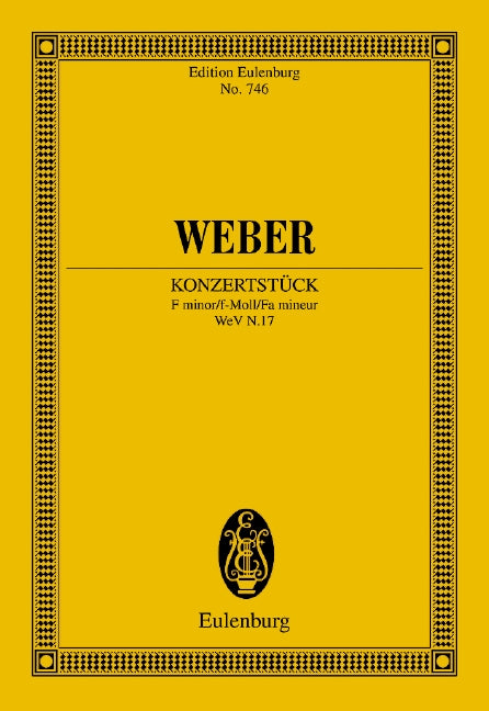 Konzertstück F minor op. 79 WeV N.17 - Weber, Carl Maria von