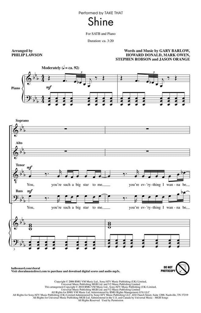 Shine - Gary Barlow