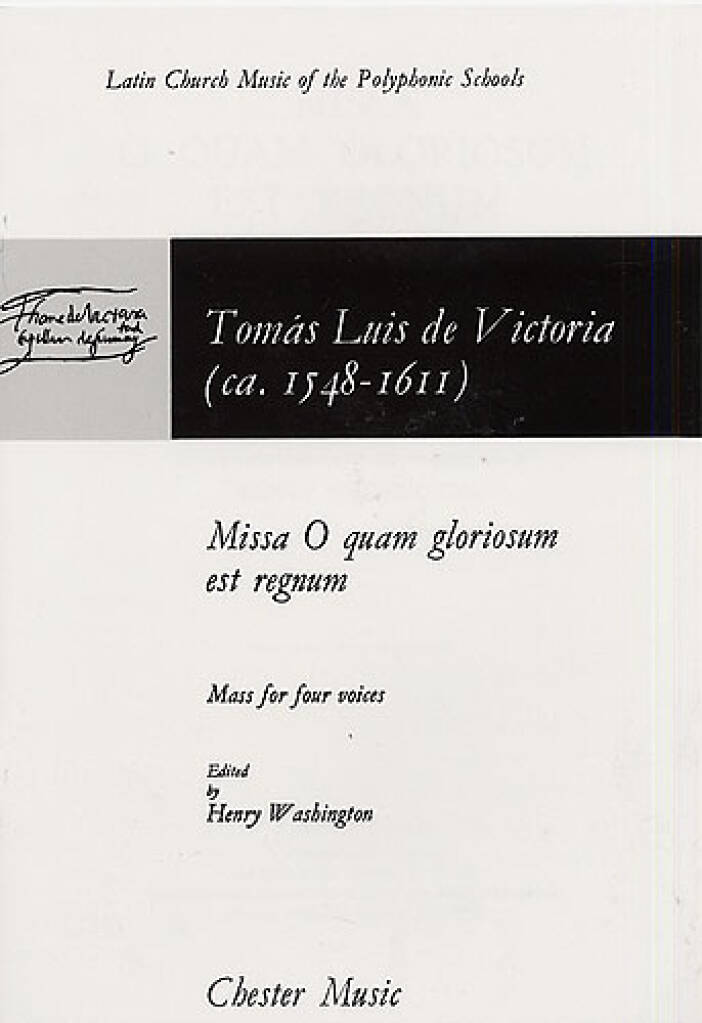 Missa O Quam Gloriosum Est Regnum