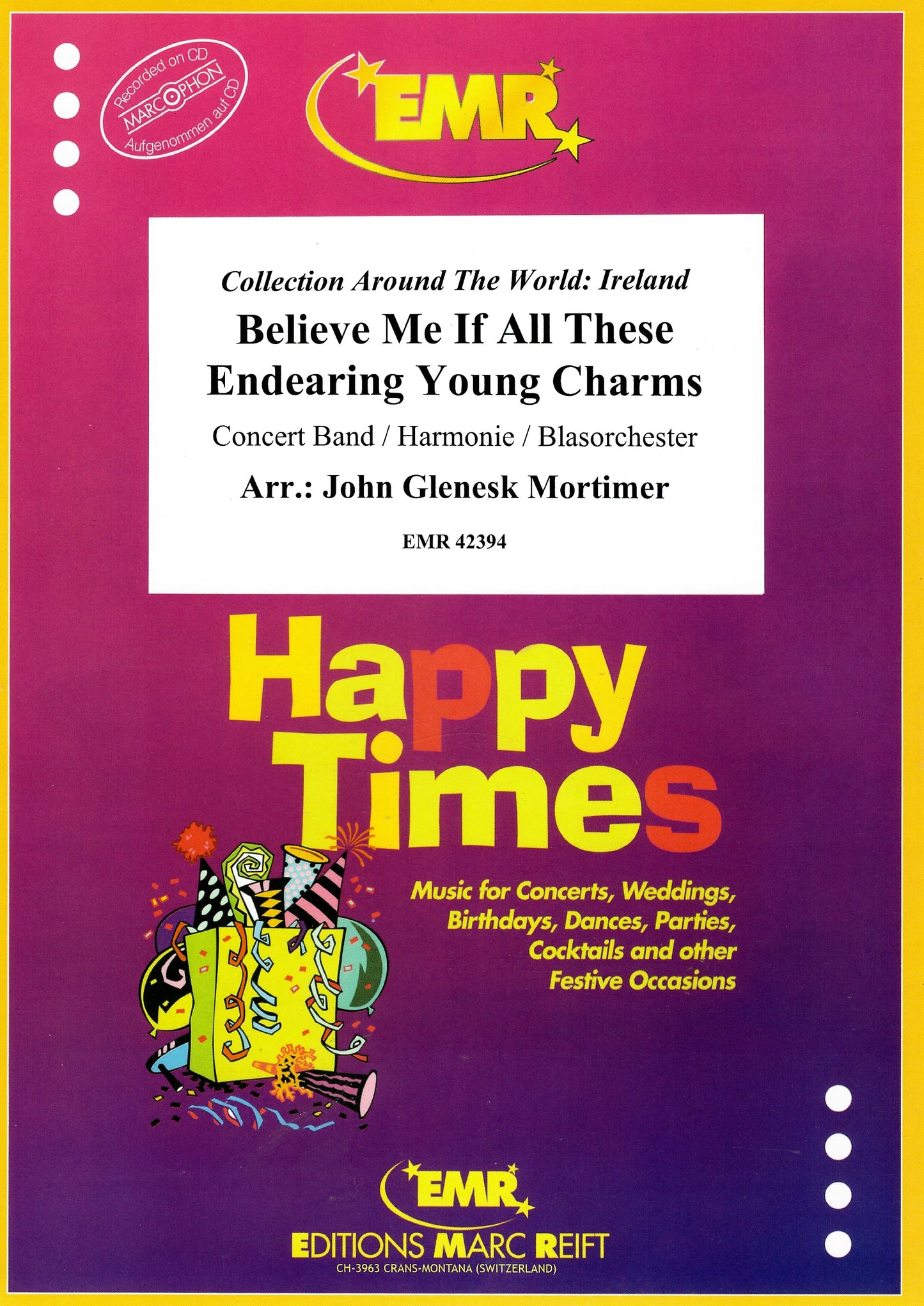 Believe Me If All These Endearing Young Charms