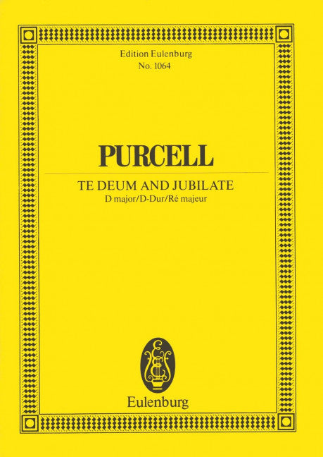 Te Deum and Jubilate Z 232 - Purcell, Henry