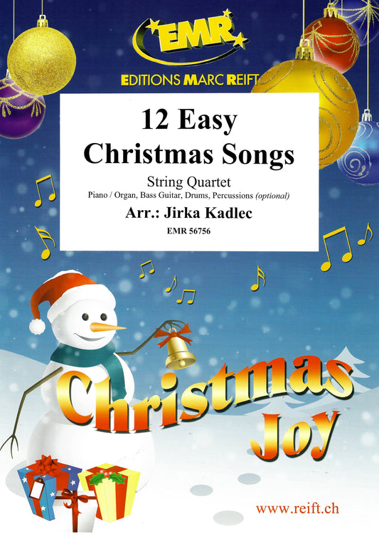 12 Easy Christmas Songs