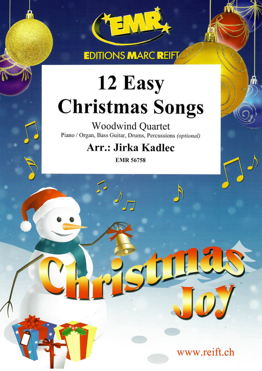 12 Easy Christmas Songs