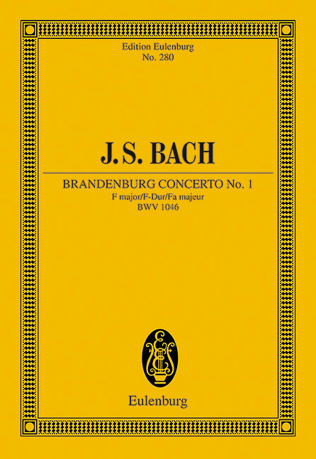 Brandenburg Concerto No. 1  in F major BWV 1046 - Bach, J. S.