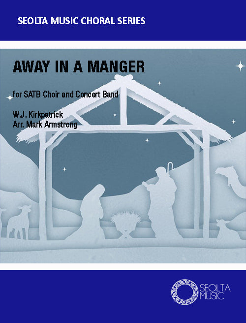 away-in-a-manger-choir-band-sheet-music
