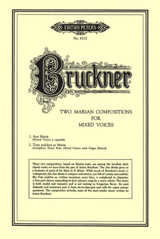 Marian Compositions - Bruckner