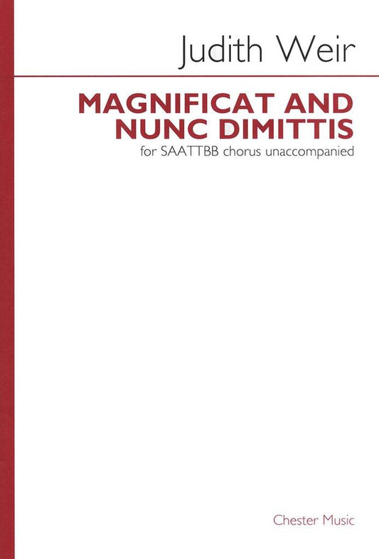 Magnificat And Nunc Dimittis - Judith Weir