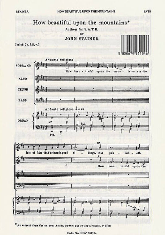 How Beautiful Upon The Mountains - John Stainer