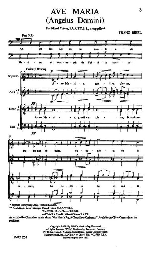 Ave Maria - F. Biebl
