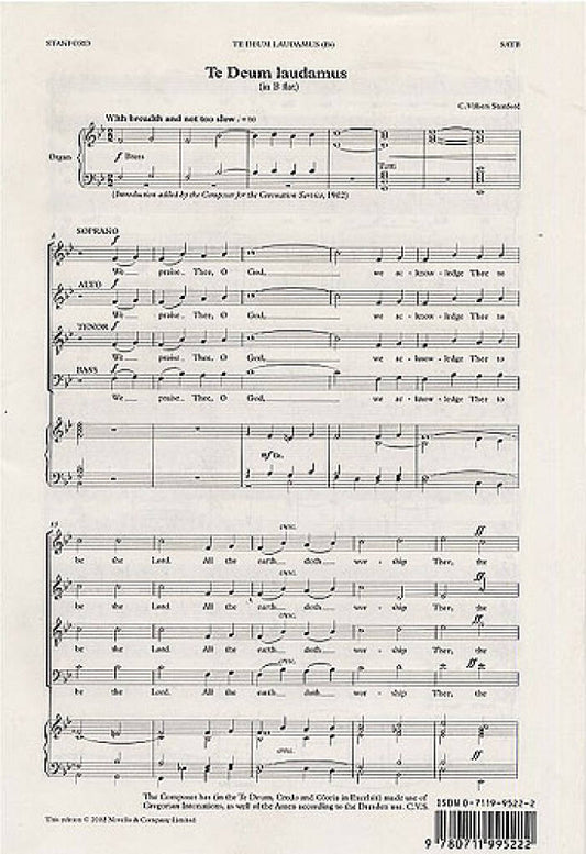Te Deum Laudamus - C. V. Stanford